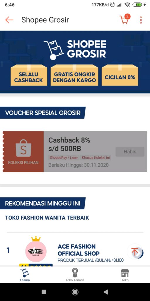 Shopee grosir