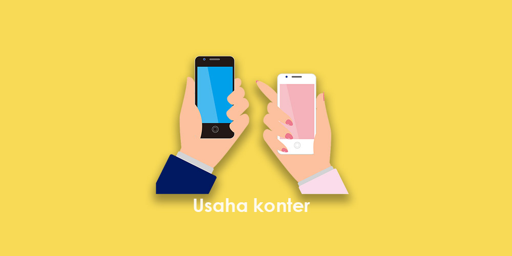 Usaha konter pulsa dan kuota