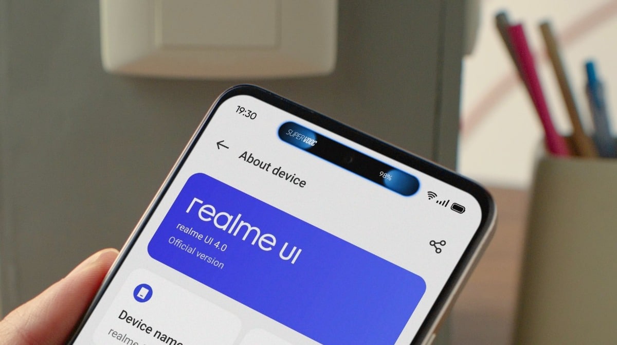 Realme C55 Dynamic Island